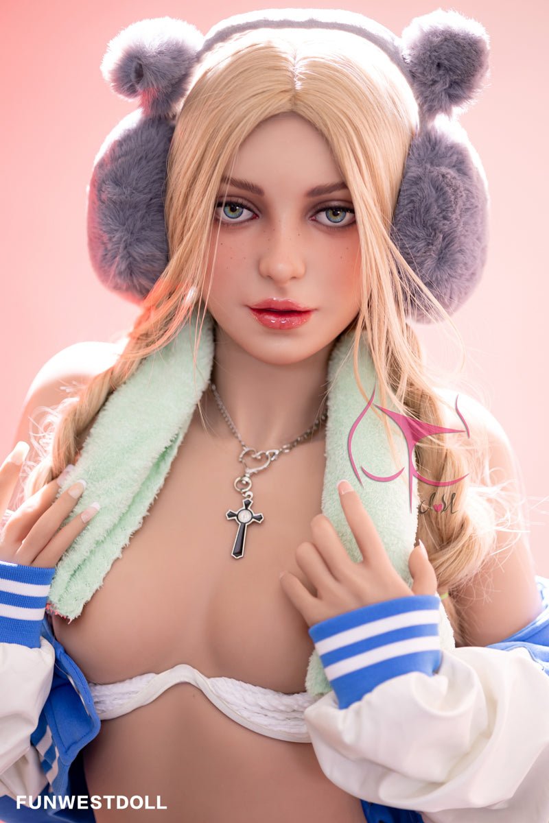 Funwest TPE 159cm A Cup Sex Doll Eudora - B - Love Dolls 4U