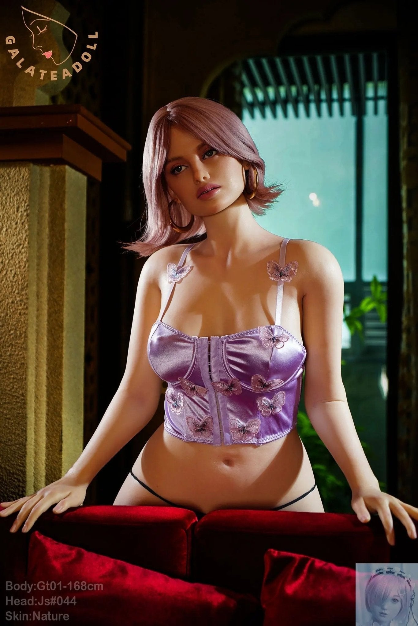 Galatea GT01 168cm C Cup Silicone Sex Doll JS044 Nature - Love Dolls 4U
