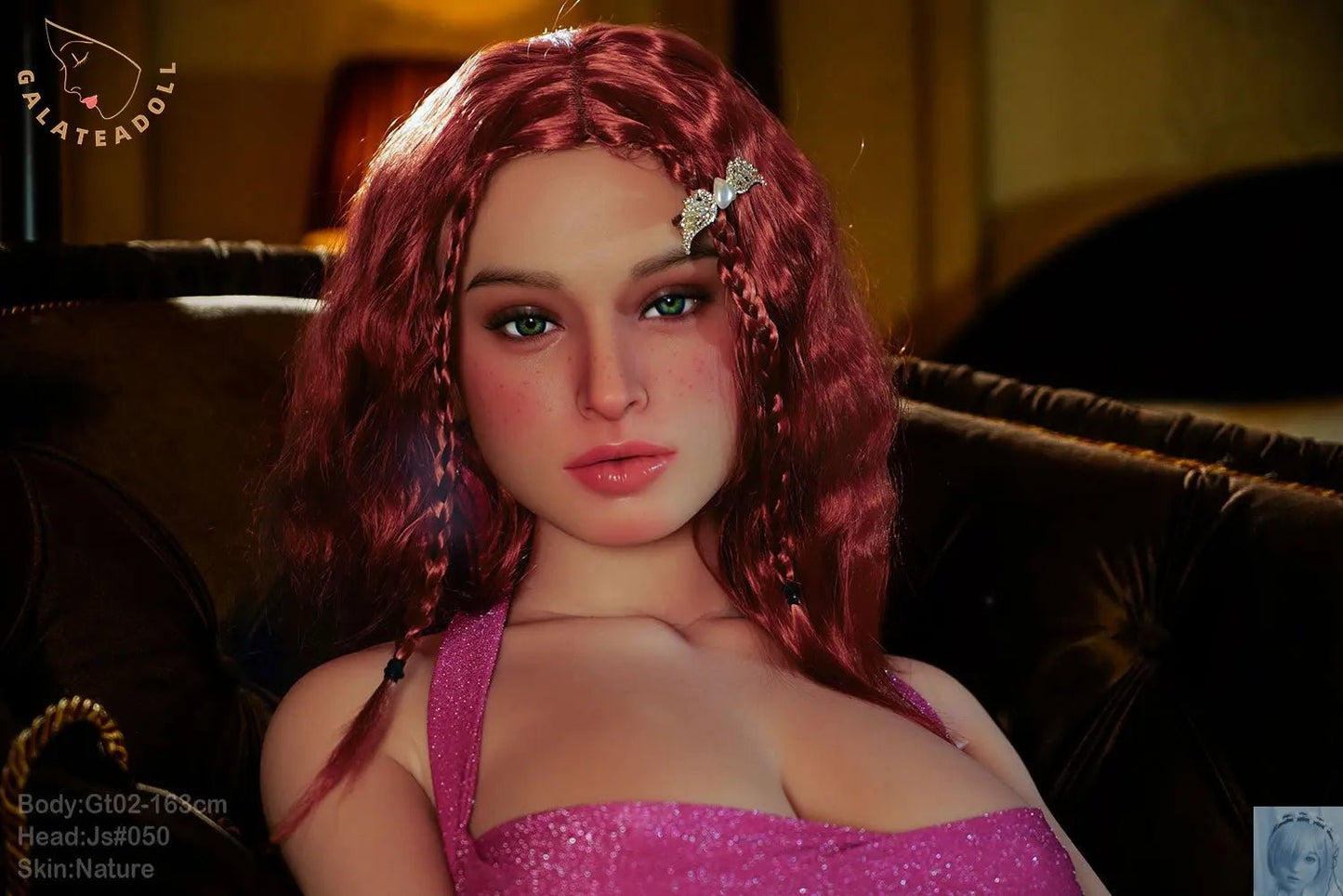 Galatea GT02 163cm D Cup Silicone Sex Doll JS050 Nature - Love Dolls 4U