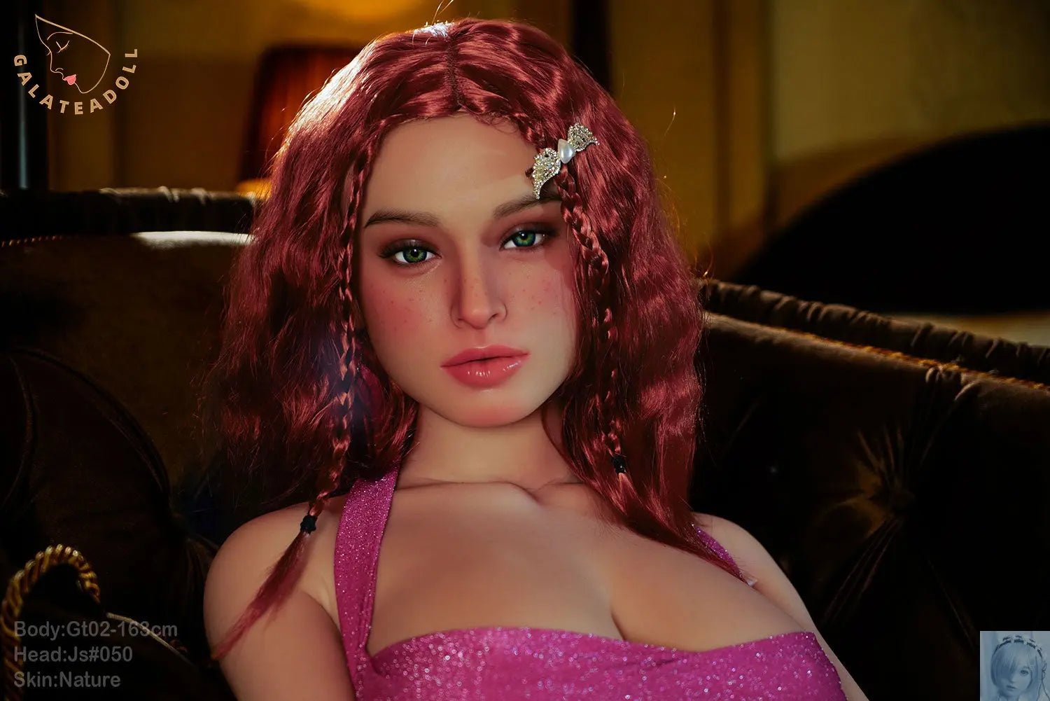 Galatea GT02 163cm D Cup Silicone Sex Doll JS050 Nature - Love Dolls 4U
