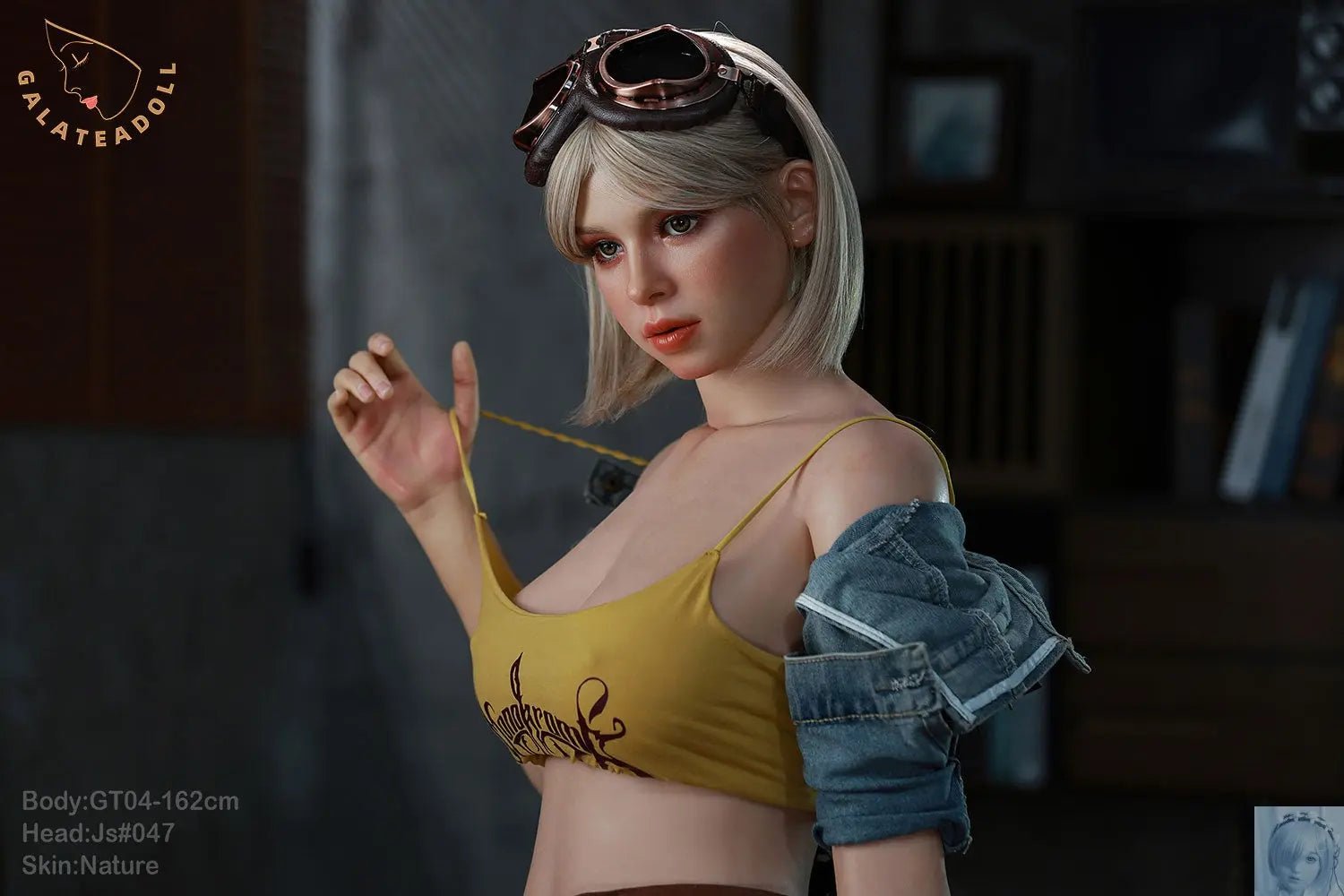 Galatea GT04 162cm D Cup Silicone Sex Doll JS047 Nature - Love Dolls 4U