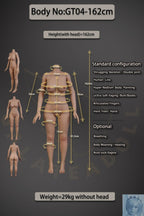 Galatea GT04 162cm D Cup Silicone Sex Doll JS50 Tan – Realistic Sex Doll for Men – Discreet Shipping USA