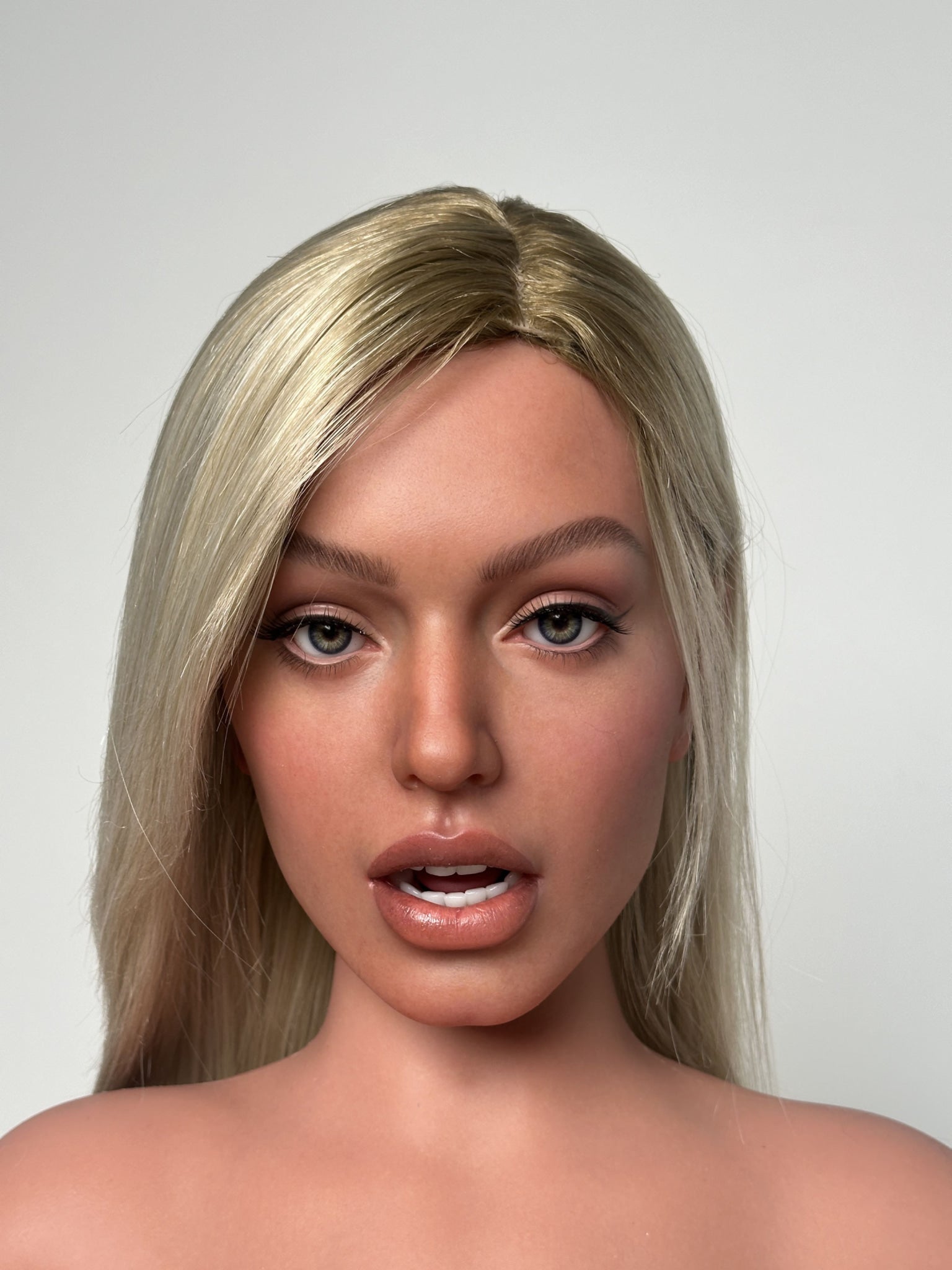 Hannah Premium Silicone Head (Movable Jaw) + SLE Body Sex Doll - ZELEX® [USA STOCK] – Realistic Sex Doll for Men – Discreet Shipping USA