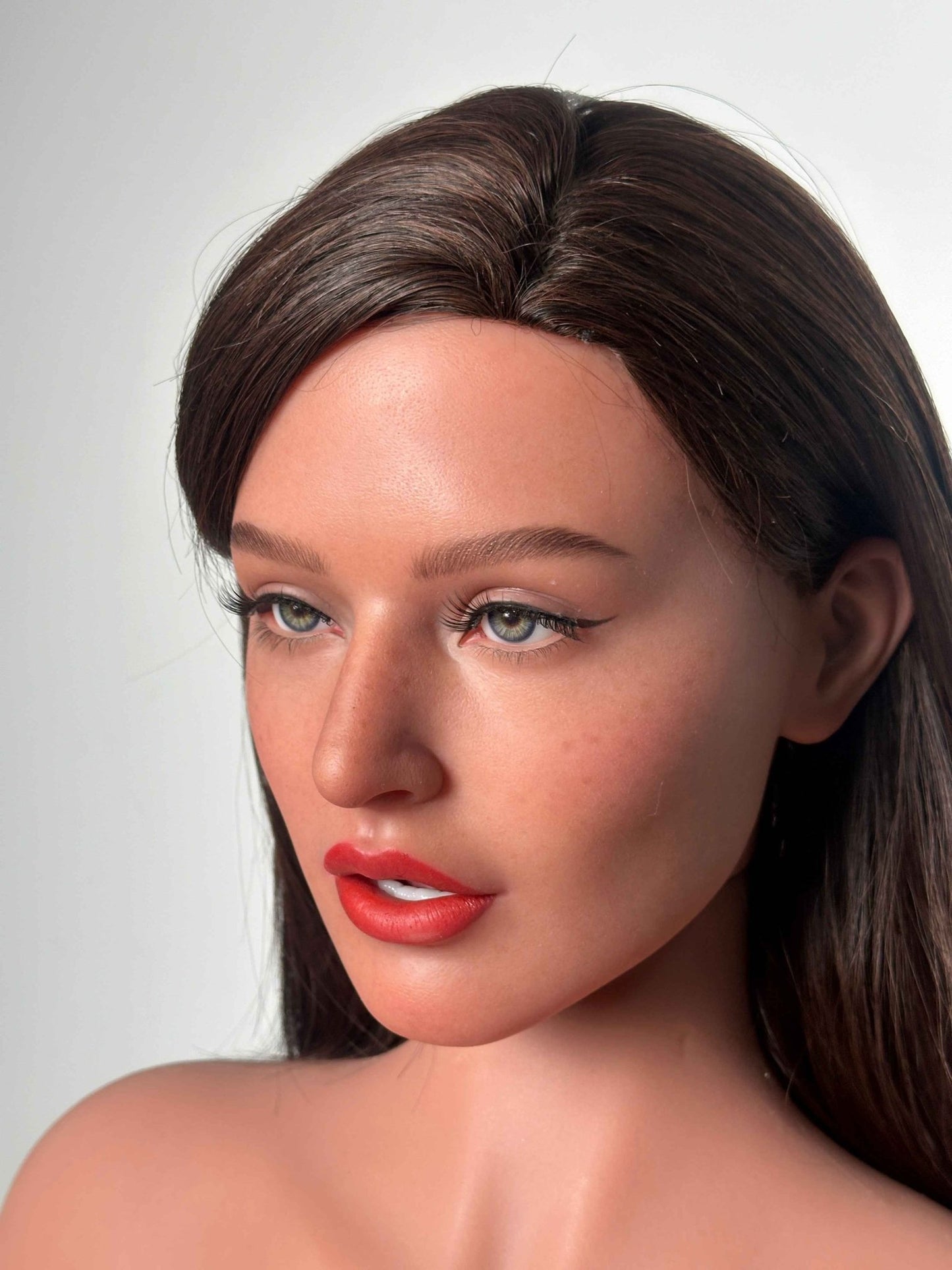 Harriet Premium Silicone Head (Movable Jaw) + SLE Body Sex Doll - ZELEX® [USA STOCK] – Realistic Sex Doll for Men – Discreet Shipping USA