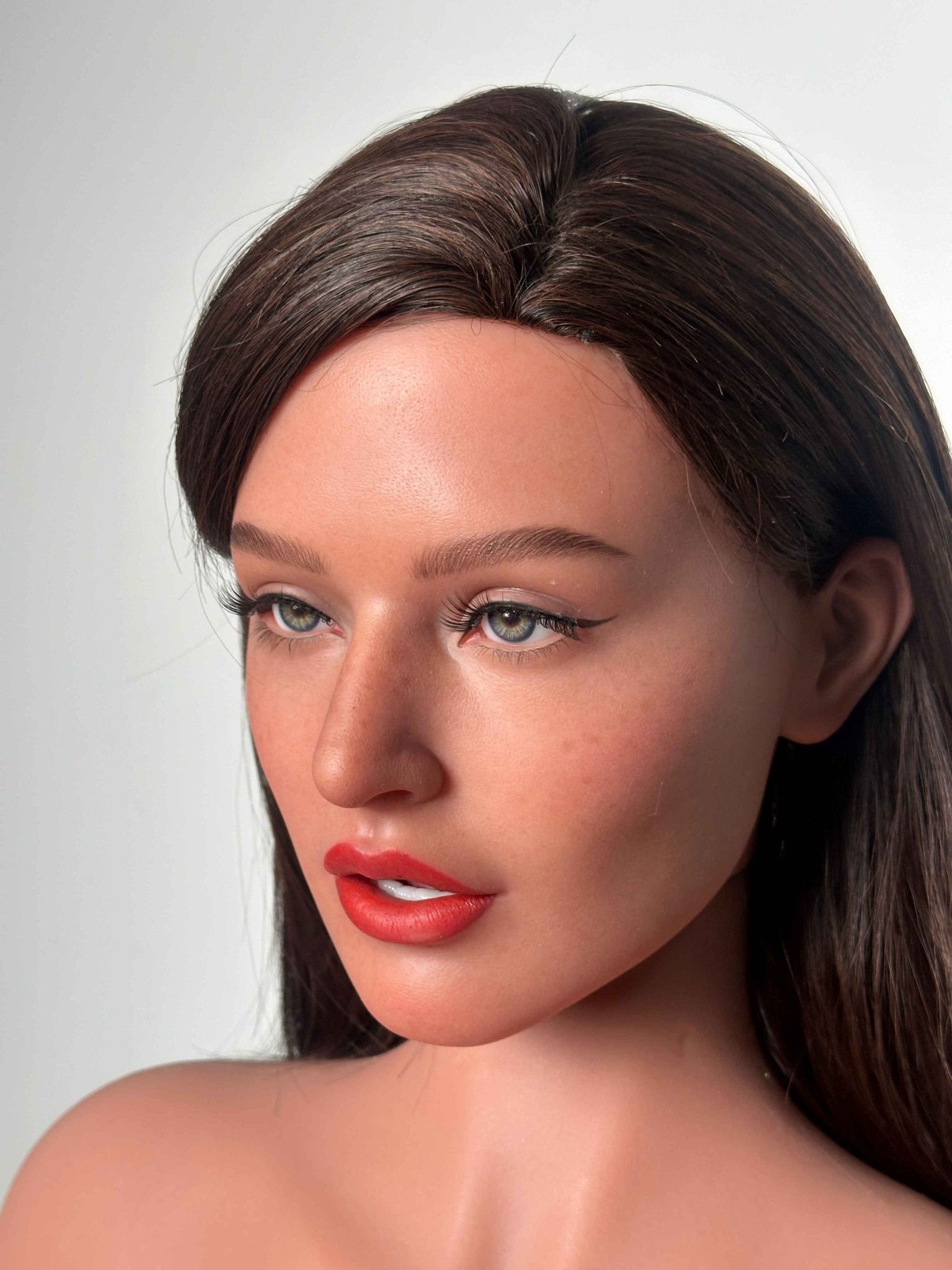 Harriet Premium Silicone Head (Movable Jaw) + SLE Body Sex Doll - ZELEX® [USA STOCK] – Realistic Sex Doll for Men – Discreet Shipping USA