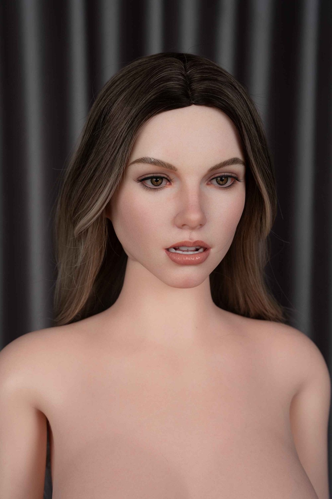 Hazel Premium Silicone Head (Movable Jaw) + SLE Body Sex Doll - ZELEX® [USA STOCK] – Realistic Sex Doll for Men – Discreet Shipping USA