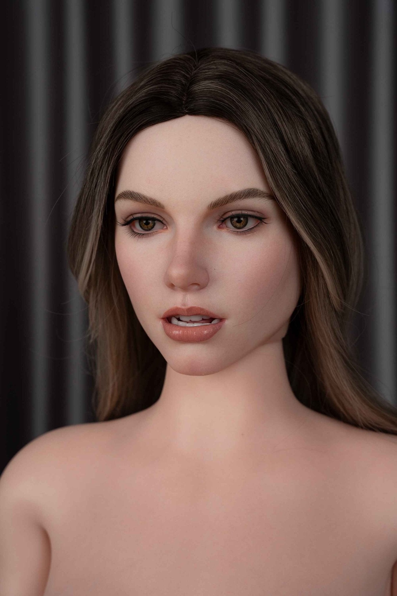 Hazel Premium Silicone Head (Movable Jaw) + SLE Body Sex Doll - ZELEX® [USA STOCK] – Realistic Sex Doll for Men – Discreet Shipping USA