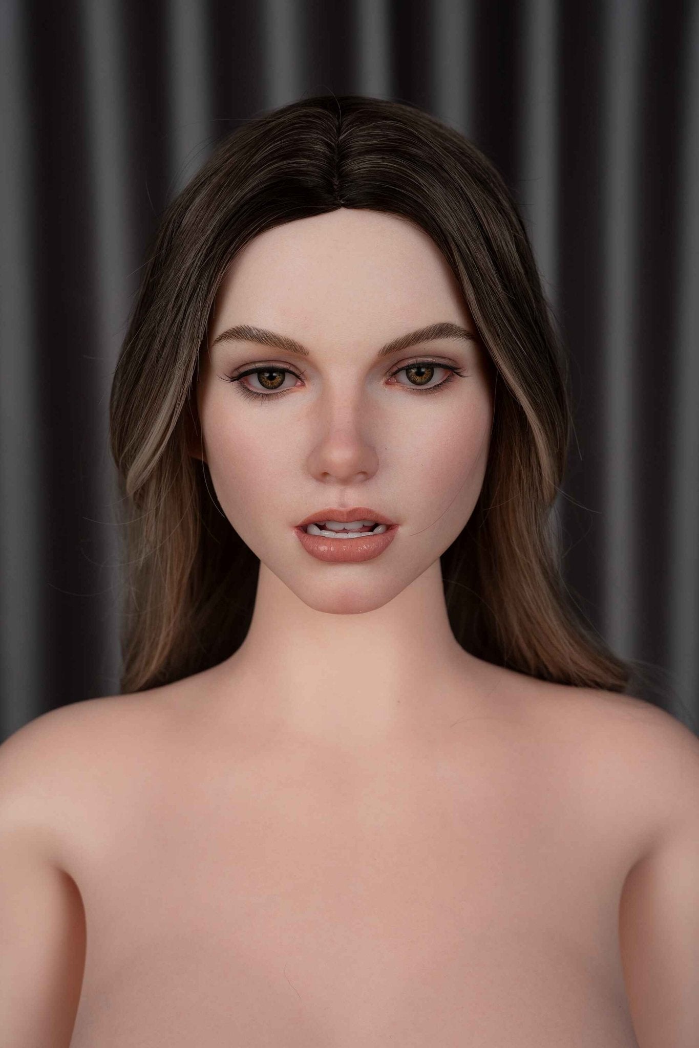 Hazel Premium Silicone Head (Movable Jaw) + SLE Body Sex Doll - ZELEX® [USA STOCK] – Realistic Sex Doll for Men – Discreet Shipping USA