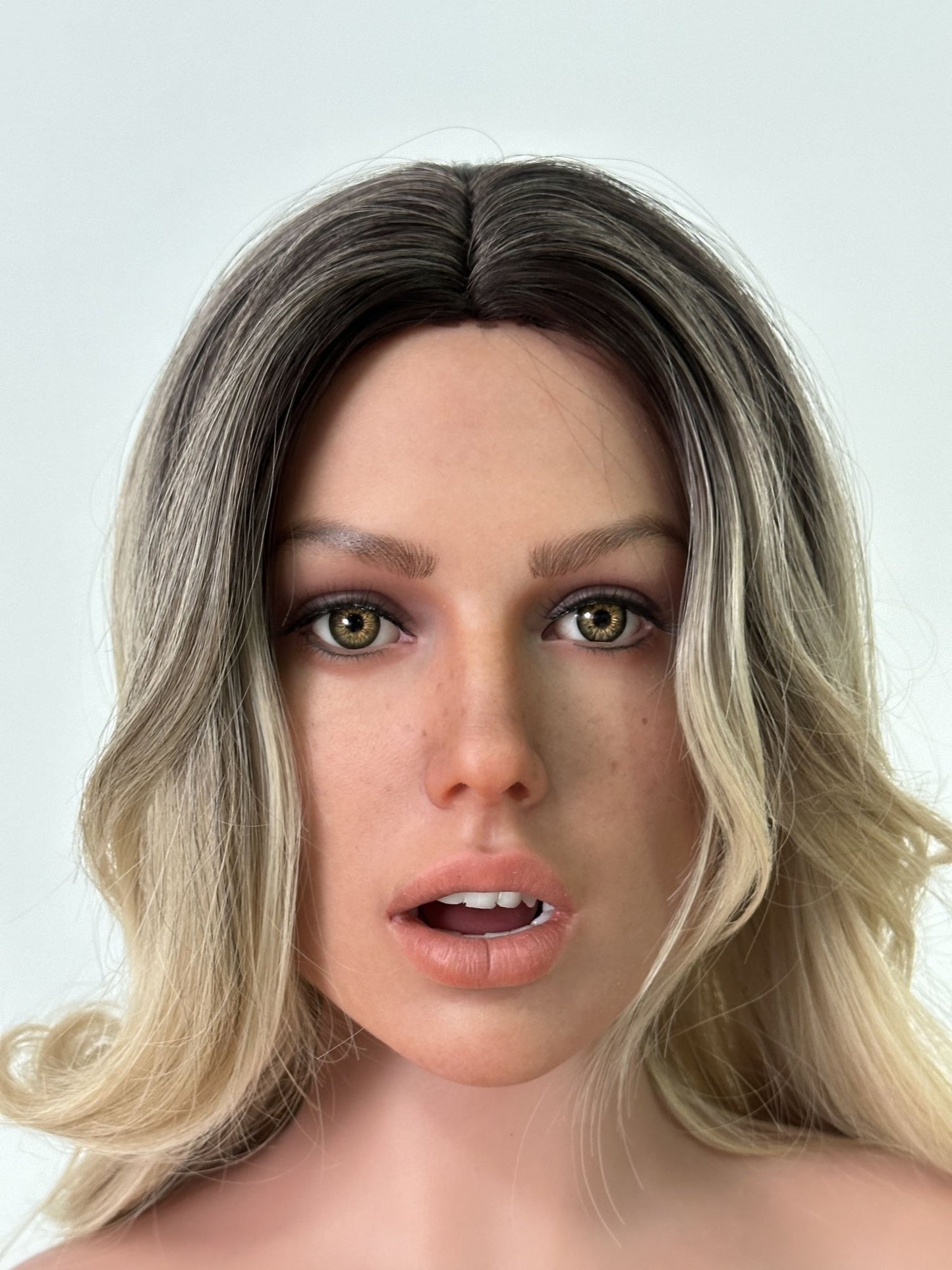 Holly Premium Silicone Head (Movable Jaw) + SLE Body Sex Doll - ZELEX® [USA STOCK] – Realistic Sex Doll for Men – Discreet Shipping USA