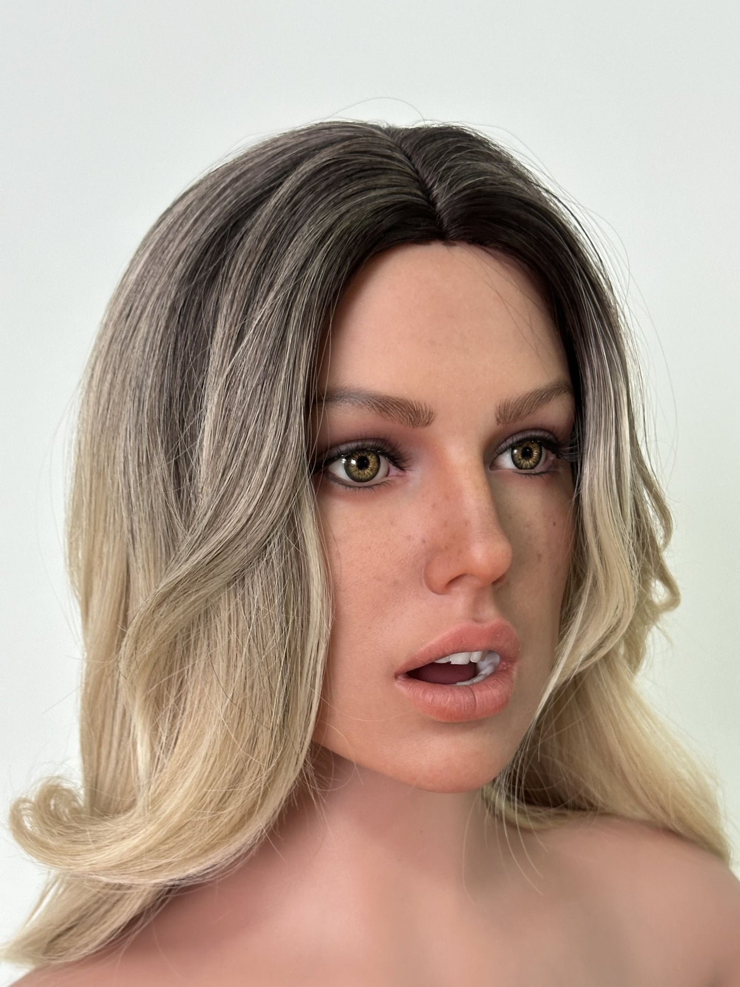 Holly Premium Silicone Head (Movable Jaw) + SLE Body Sex Doll - ZELEX® [USA STOCK] – Realistic Sex Doll for Men – Discreet Shipping USA