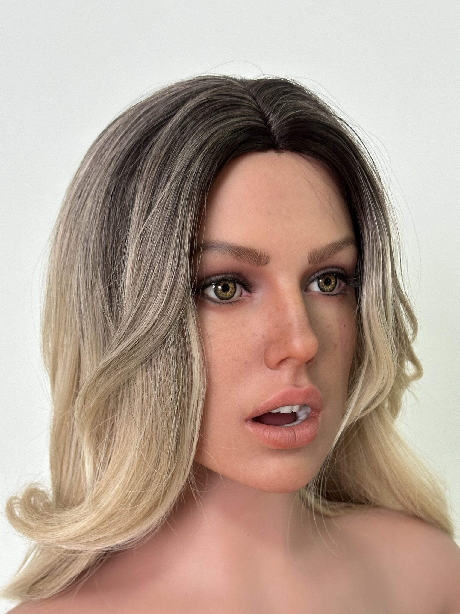 Holly Premium Silicone Head (Movable Jaw) + SLE Body Sex Doll - ZELEX® [USA STOCK] – Realistic Sex Doll for Men – Discreet Shipping USA