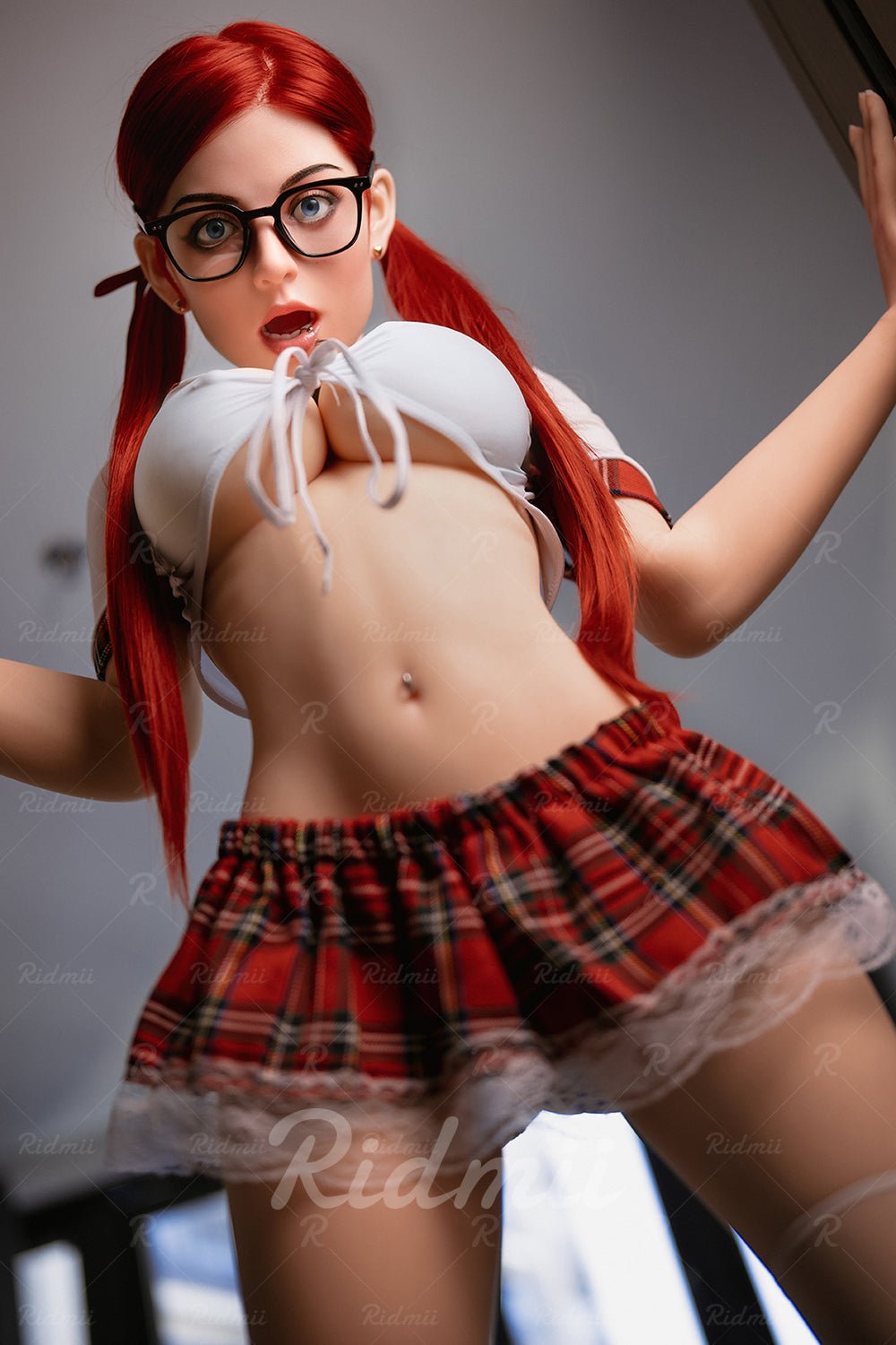 Janice 5'3" (160cm) Silicone Head TPE Body Redhead Oral Sex Doll - In Stock USA - Love Dolls 4U