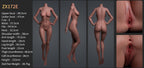 Jasmine Premium Silicone Head (Movable Jaw) + SLE Body Sex Doll - ZELEX® [USA STOCK] – Realistic Sex Doll for Men – Discreet Shipping USA