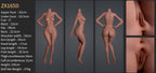 Jennifer Premium Silicone Head (Movable Jaw) + SLE Body Sex Doll - ZELEX® [USA STOCK] – Realistic Sex Doll for Men – Discreet Shipping USA