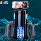 Leten THRUSTING-PRO Thrusting High Speed Male Masturbator Machine Automatic Telescopic Vagina Masturbation Cup Sex Toy For Men - Love Dolls 4U