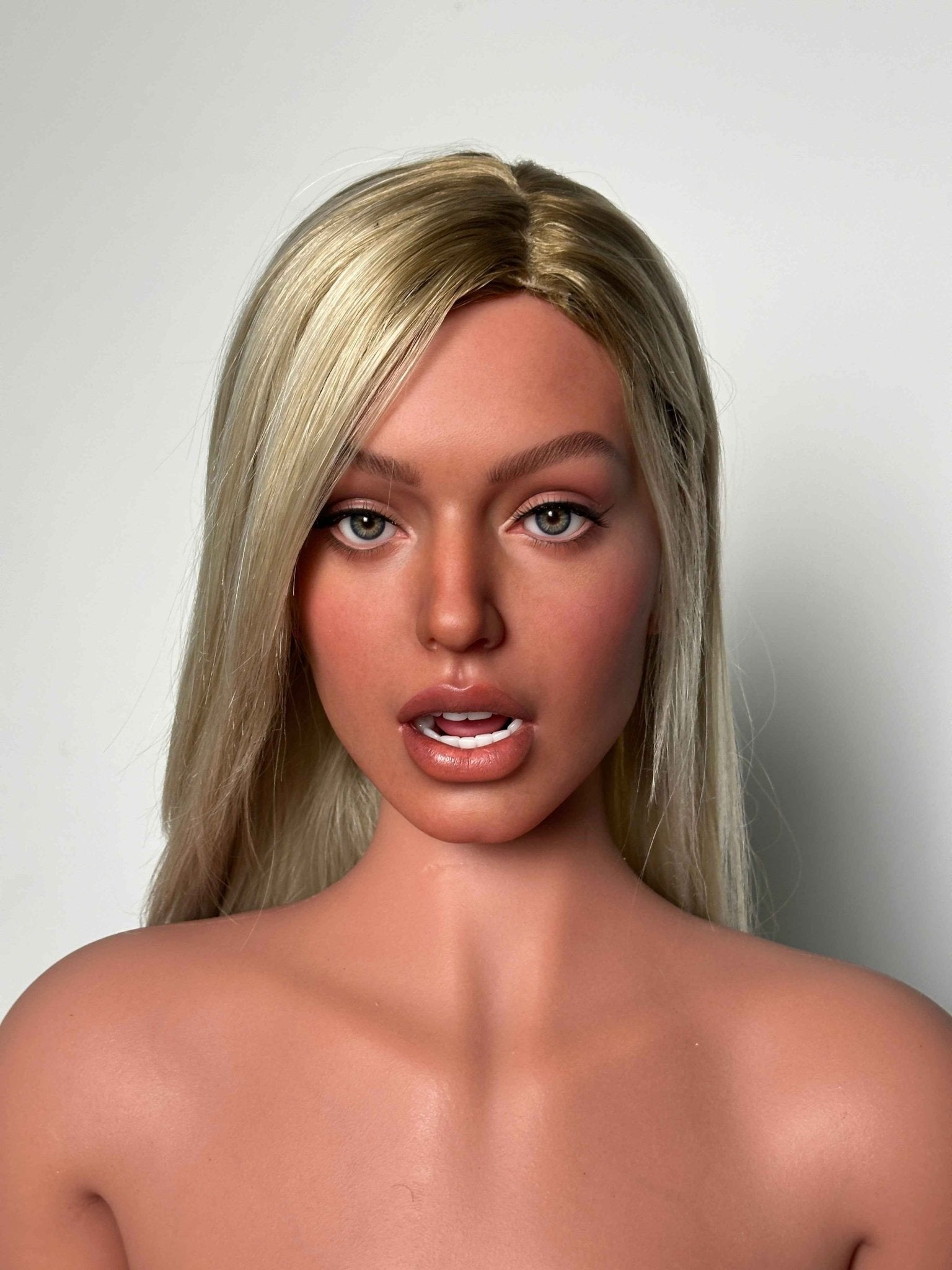 Lucia Premium Silicone Head (Movable Jaw) + SLE Body Sex Doll - ZELEX® [USA STOCK] – Realistic Sex Doll for Men – Discreet Shipping USA