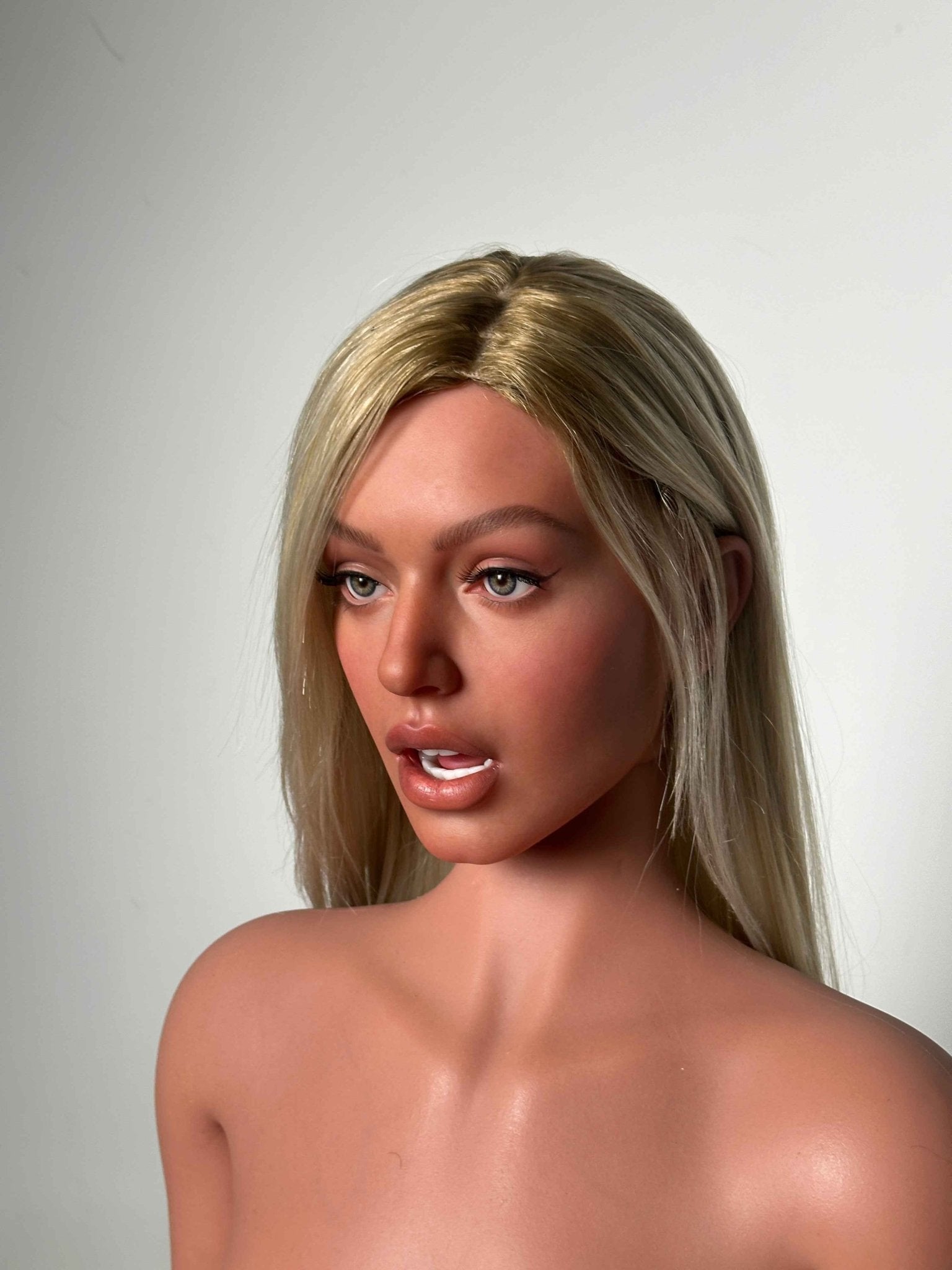 Lucia Premium Silicone Head (Movable Jaw) + SLE Body Sex Doll - ZELEX® [USA STOCK] – Realistic Sex Doll for Men – Discreet Shipping USA