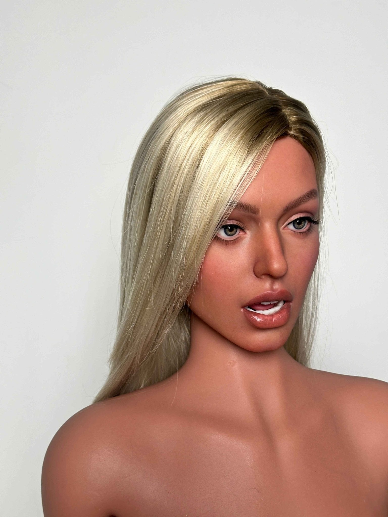 Lucia Premium Silicone Head (Movable Jaw) + SLE Body Sex Doll - ZELEX® [USA STOCK] – Realistic Sex Doll for Men – Discreet Shipping USA