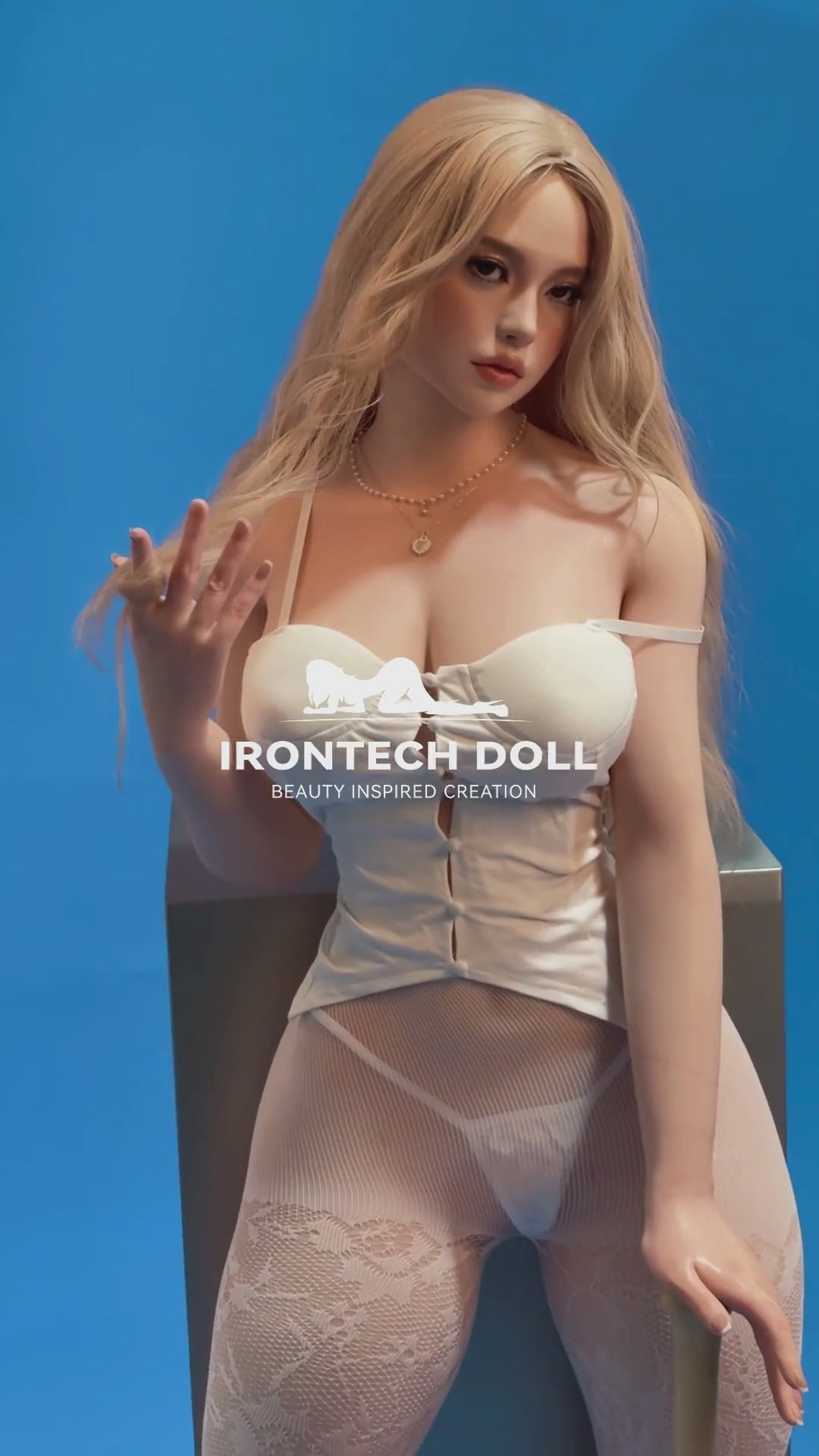 NEW! Irontech - S40 ROS MAX Eileen Silicone Real Love Doll - 5ft 5in (164 cm) - Love Dolls 4U