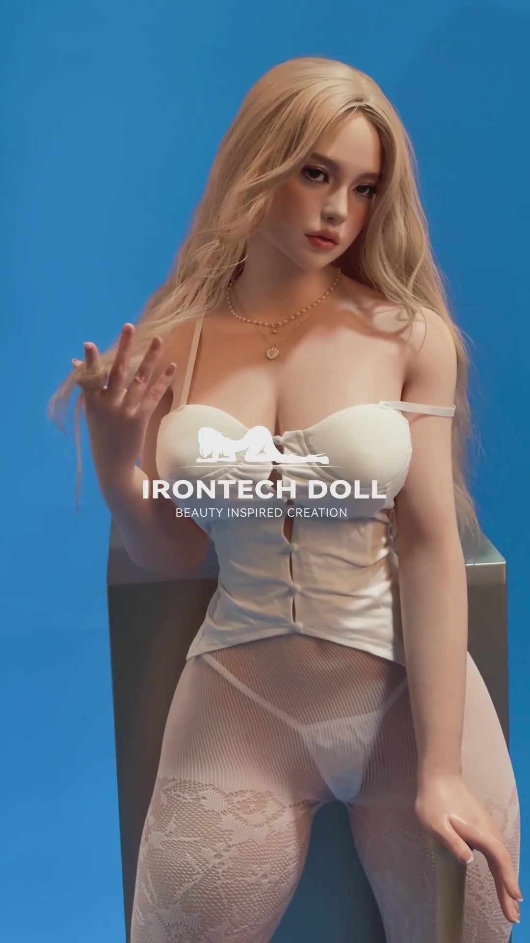 NEW! Irontech - S40 ROS MAX Eileen Silicone Real Love Doll - 5ft 5in (164 cm) - Love Dolls 4U