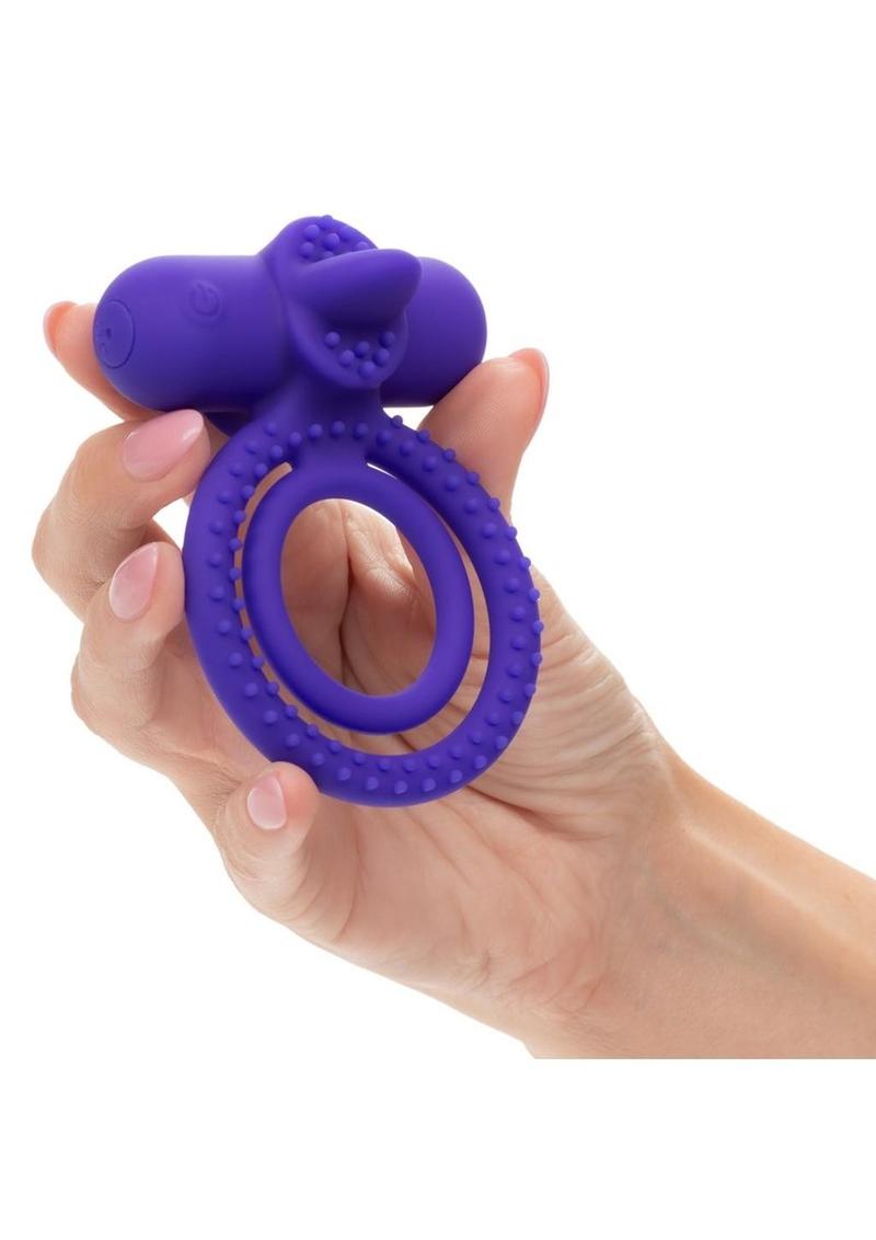 Purple People Pleaser - Vibrating Orgasm Ring - Love Dolls 4U