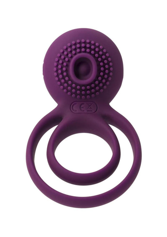 Tammy Couple's Double-Ring w/ Clit Stimulater - Love Dolls 4U