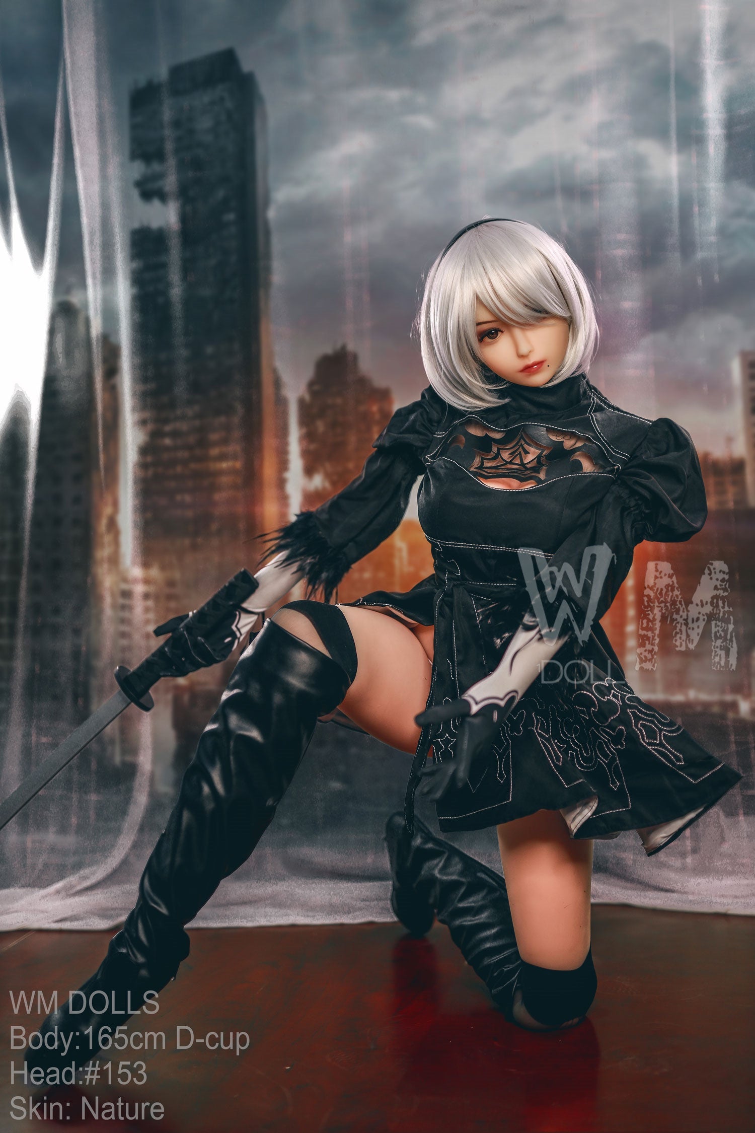 2B 5ft 5in (165cm) D-Cup TPE Sex Doll - WM Dolls - Love Dolls 4U