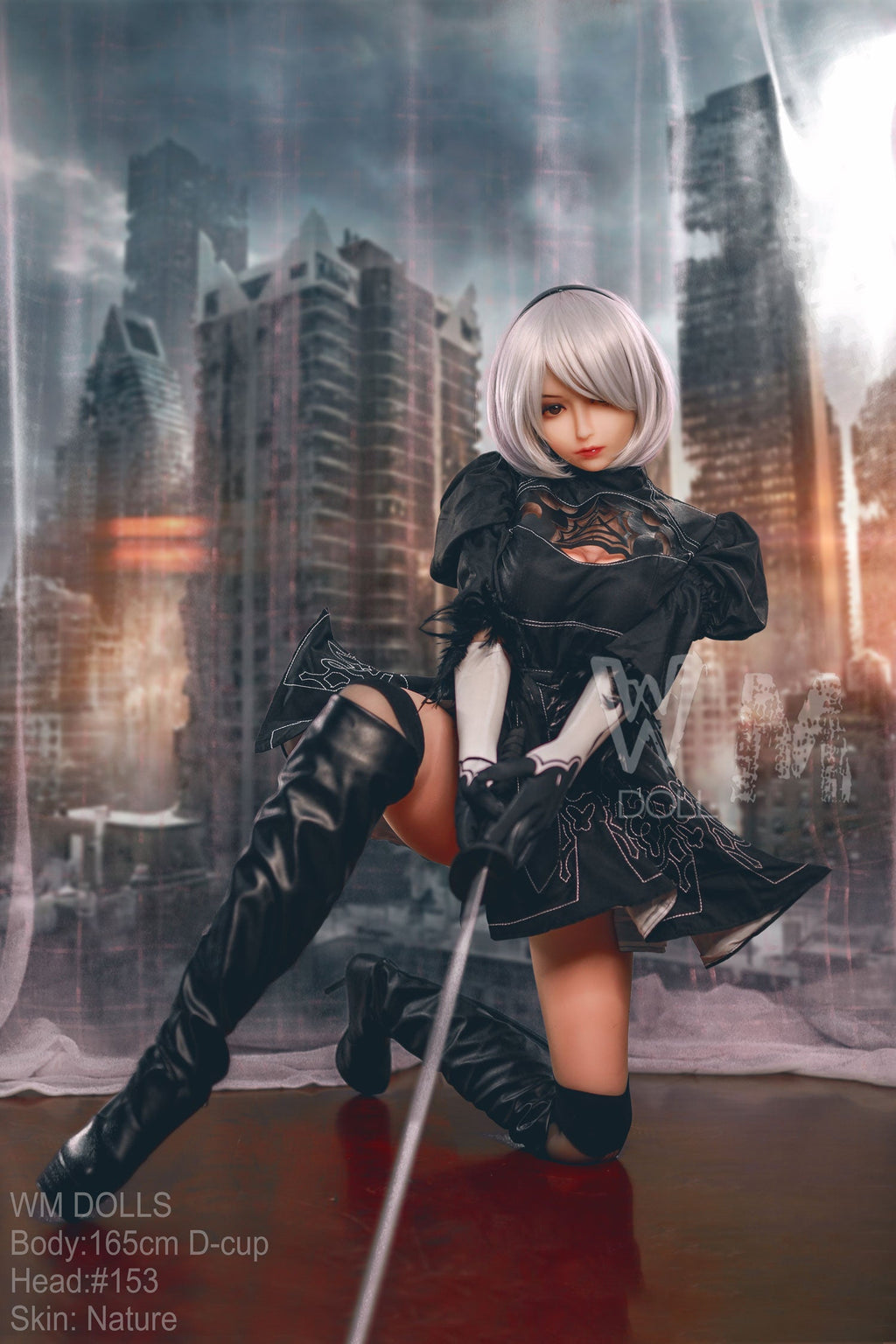 2B 5ft 5in (165cm) D-Cup TPE Sex Doll - WM Dolls - Love Dolls 4U