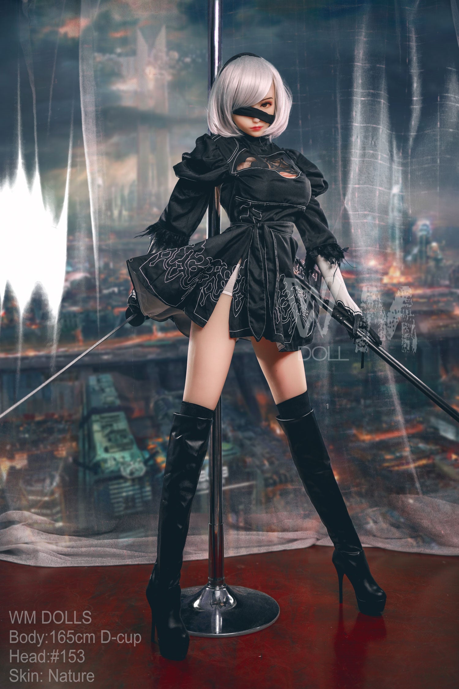 2B 5ft 5in (165cm) D-Cup TPE Sex Doll - WM Dolls - Love Dolls 4U