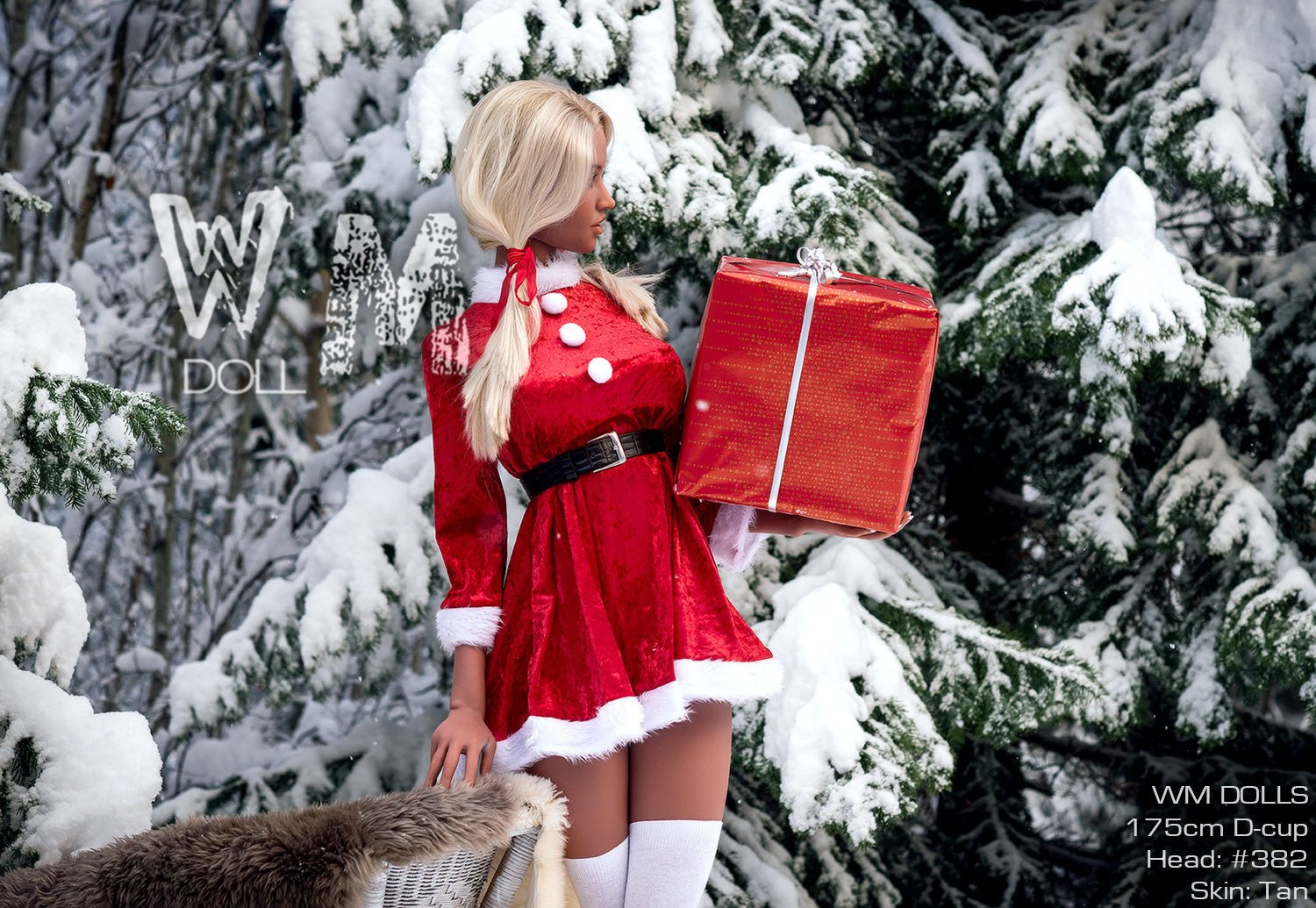 WM 175cm D - Mrs Clause – Realistic Sex Doll for Men – Discreet Shipping USA