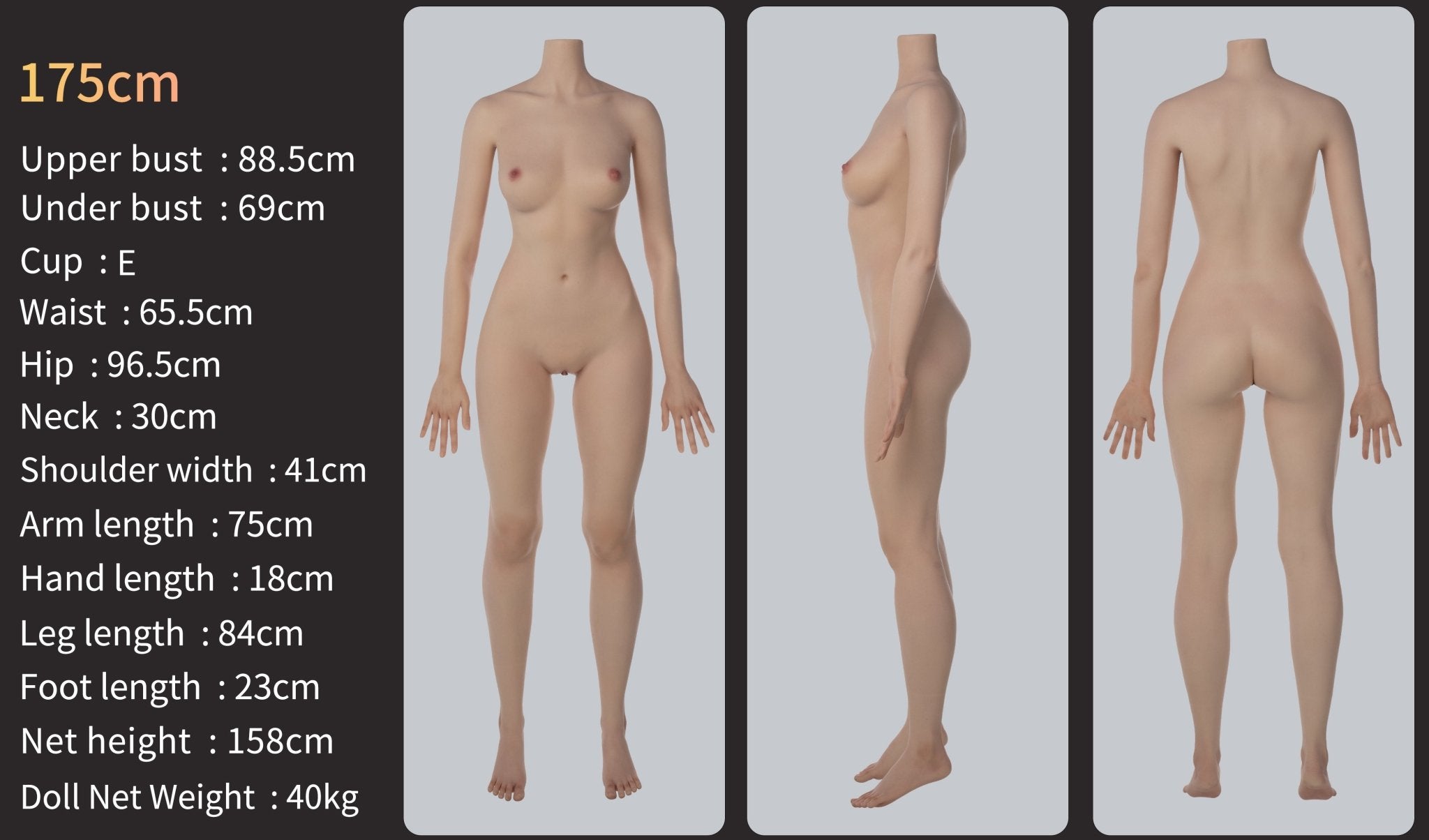 Zelex Amy 5ft 9in (175cm) Premium Silicone Doll - Love Dolls 4U